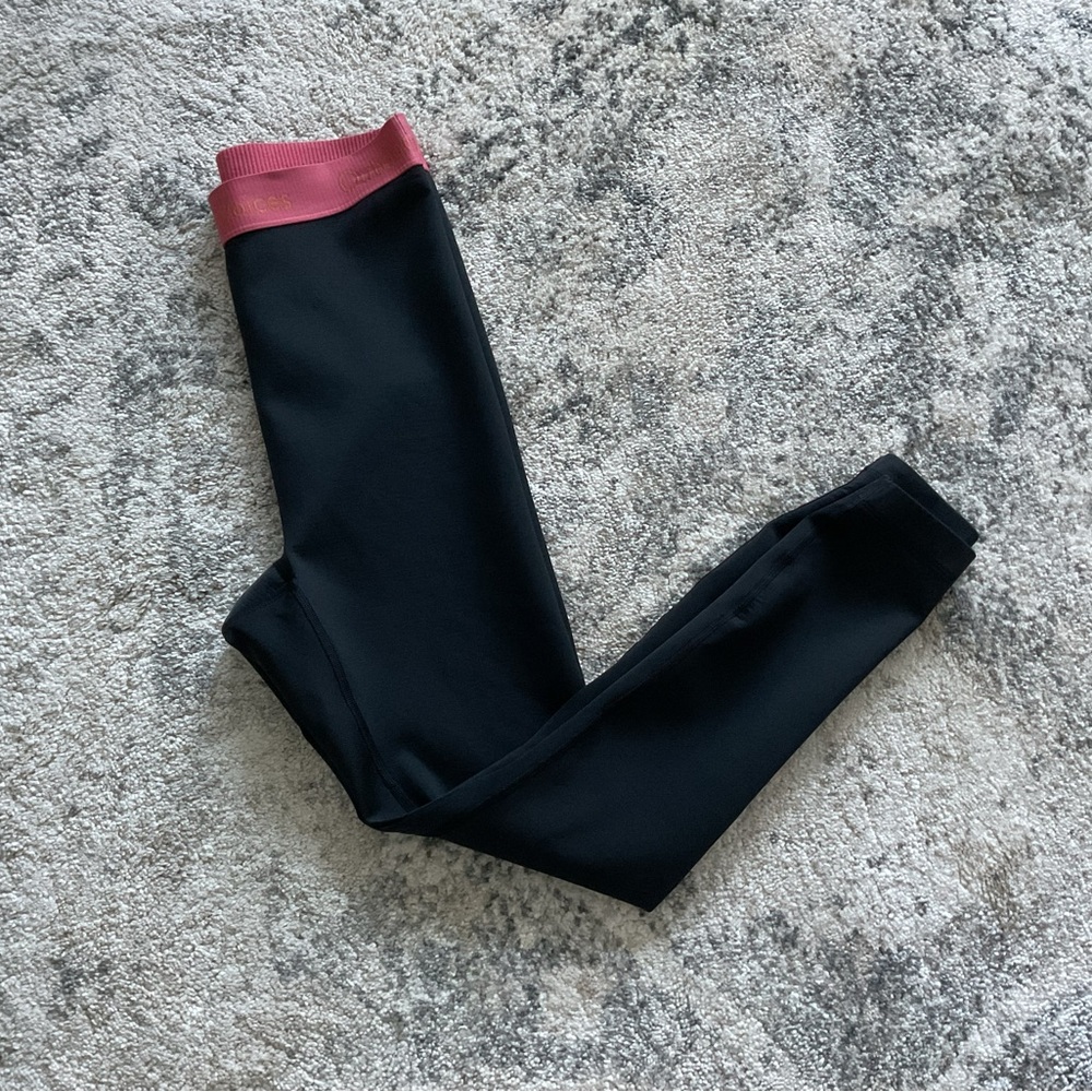 Outdoor Voices Legging Women's Black Seamless High Rise 7/8 Size Small